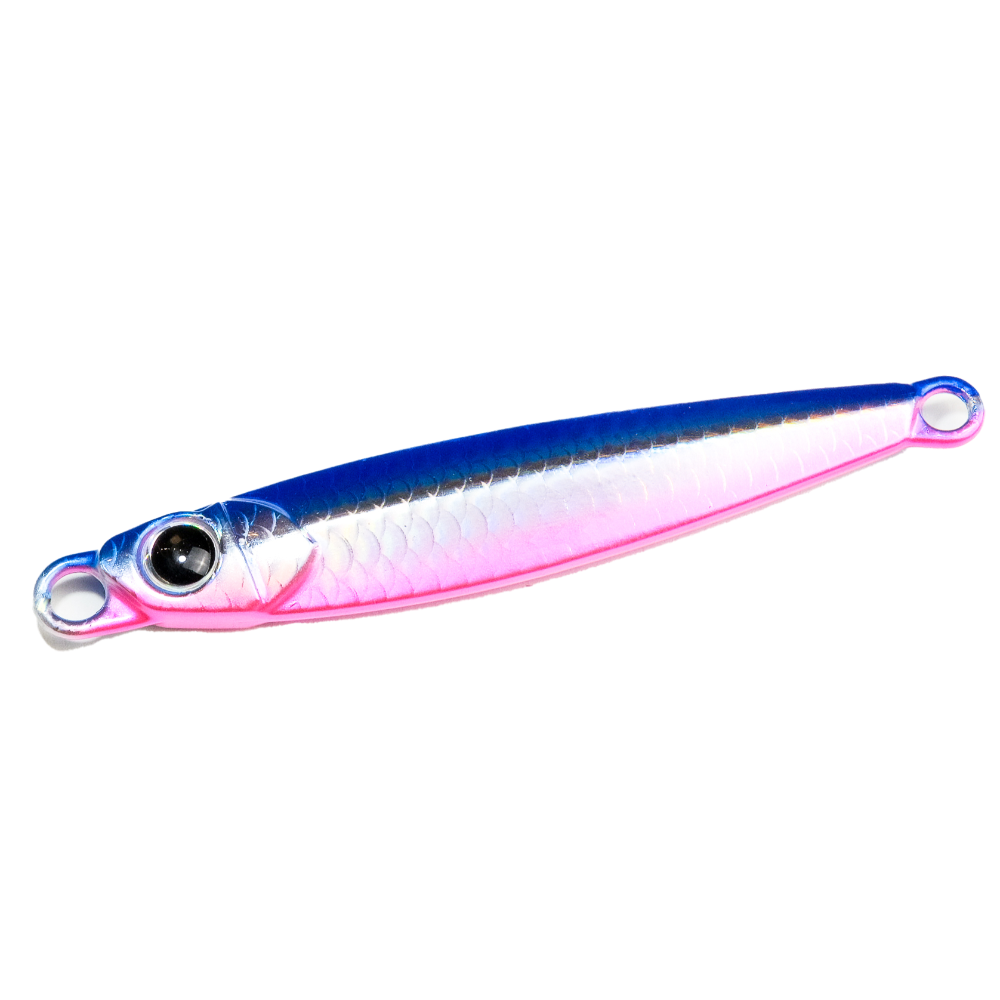 commercial tuna lift pole fishing jigs for sale Hogy Harness Jig, 6oz, Olive Silver angle reflections UVT Fishing - Captain Cory's