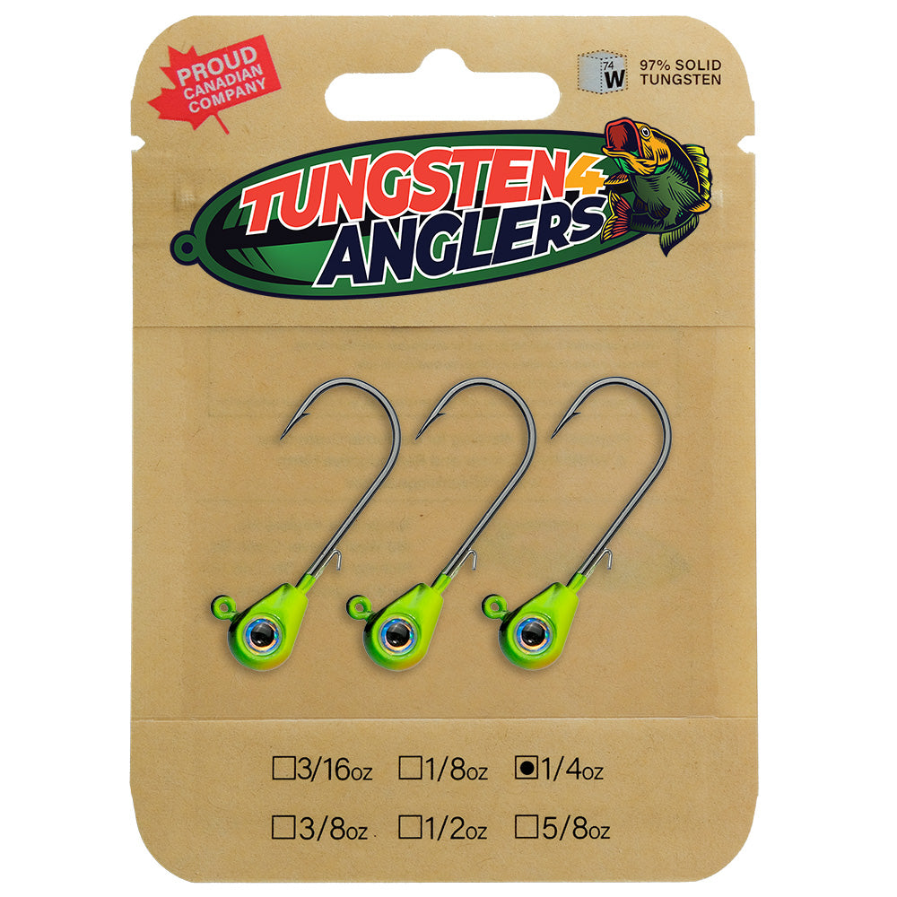 Tungten Bomb Jig Head