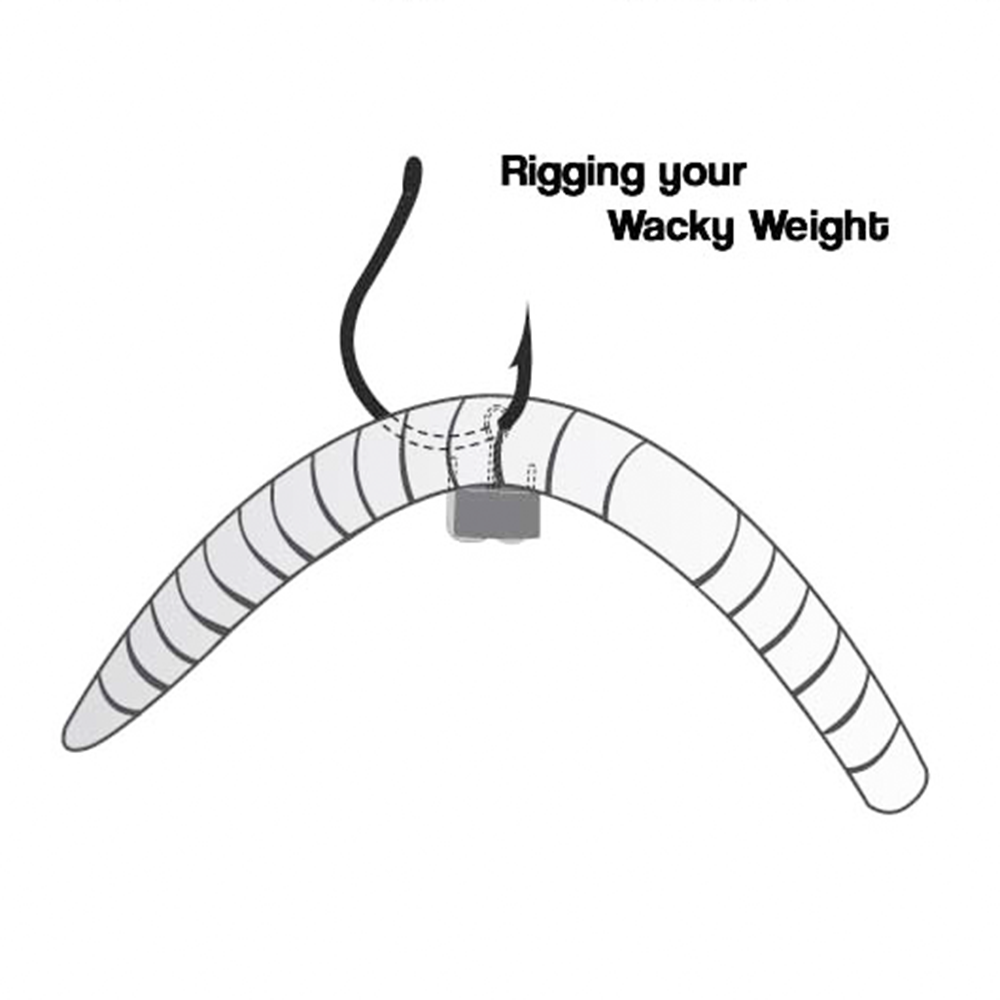 Awacky Rig Wacky Rig Weight – Tungsten 4 Anglers