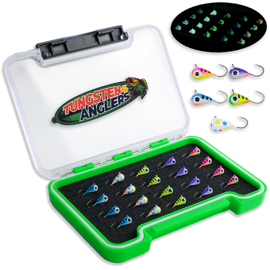 Top-Grade Lead Free Tungsten Ice Fishing Tackle from Tungsten 4 Anglers Top-Grade Lead Free Tungsten Ice Fishing Tackle from Tungsten 4 Anglers